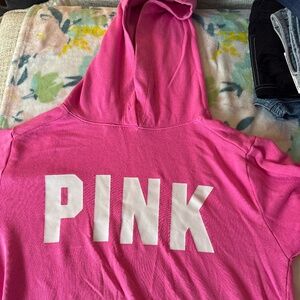 Pink brand hoodie